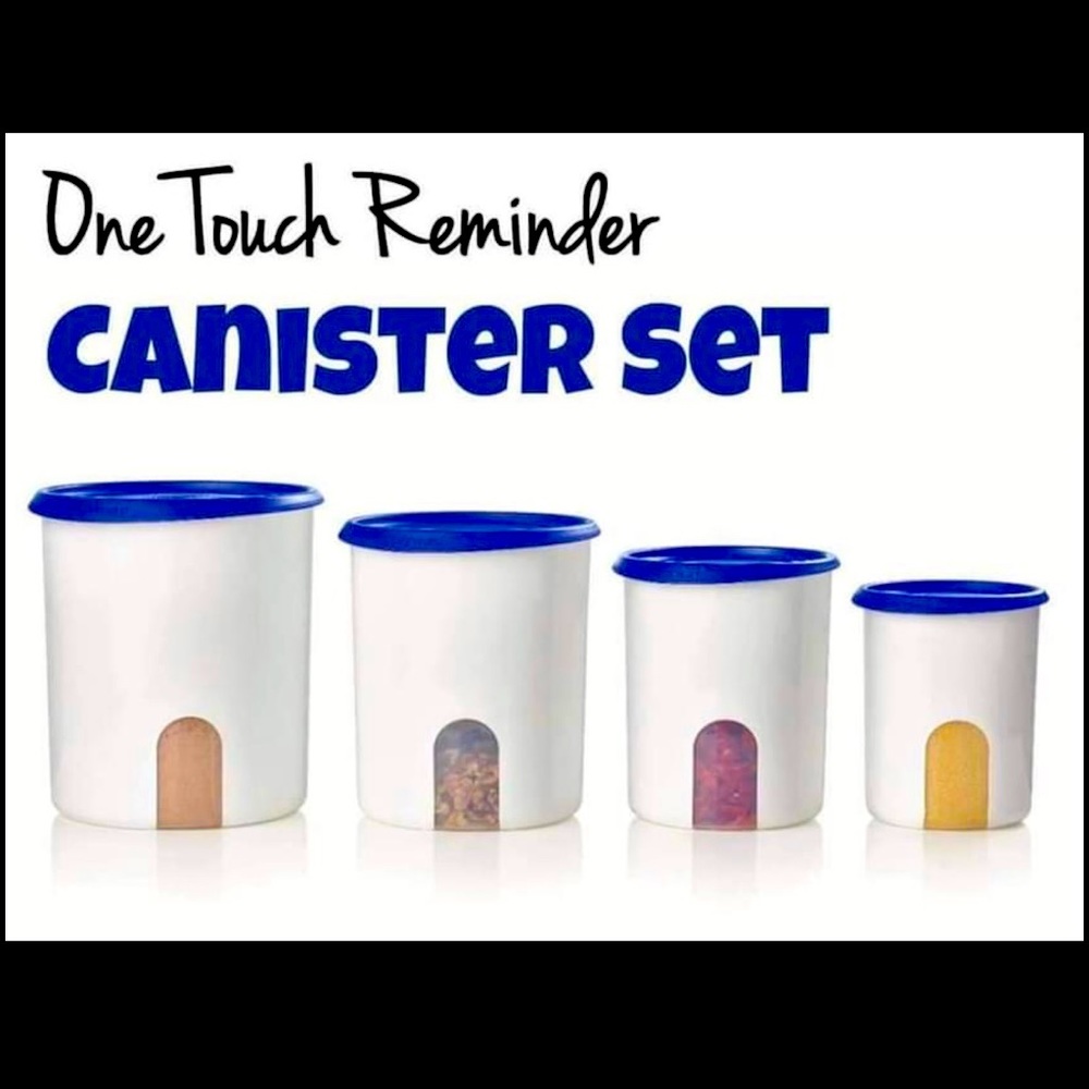 Canister Tupperware